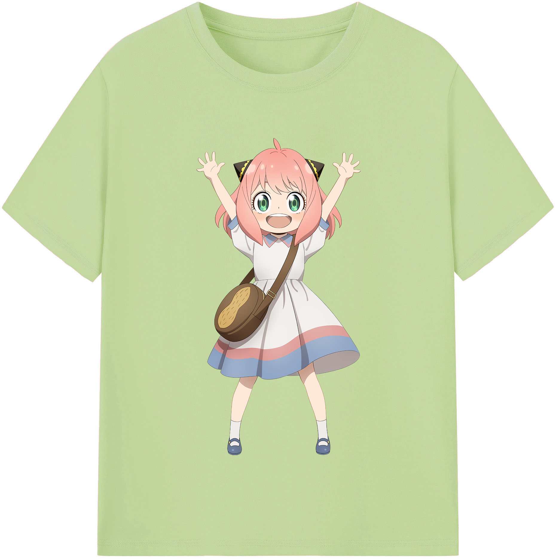 （画像用） SPY×FAMILY间谍家家酒 綿100％半袖Tシャツ（フロントプリント）